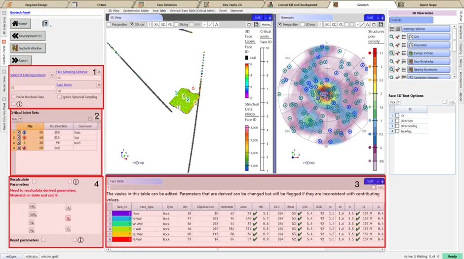 Geotech window variable editor